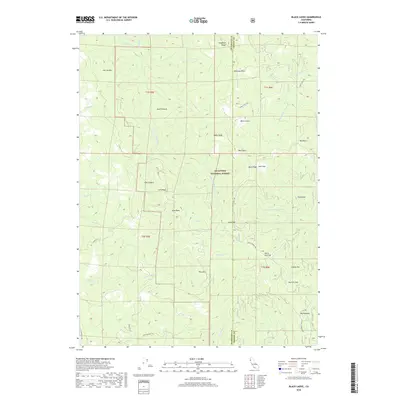 2018 Map of Black Lassic, 2018 Print