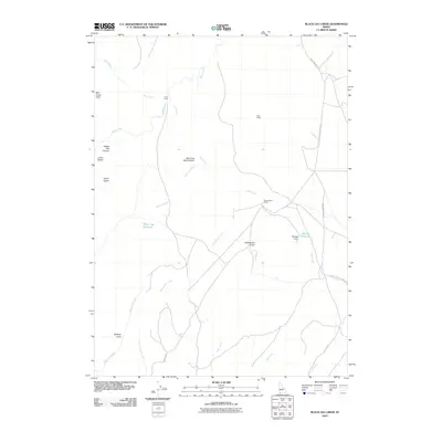 2010 Map of Black Leg Creek, 2010 Print