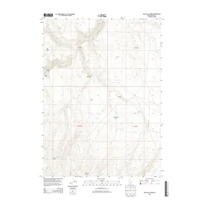 2013 Map of Black Leg Creek, 2013 Print