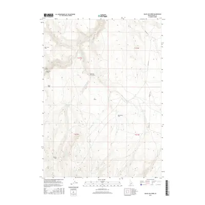 2017 Map of Black Leg Creek, 2017 Print
