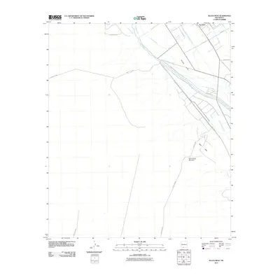 2010 Map of Black Mesa, 2010 Print