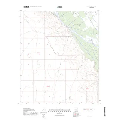 2023 Map of Black Mesa, 2023 Print