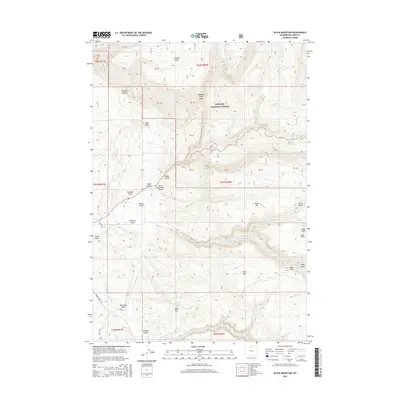 2015 Map of Black Mountain, 2015 Print