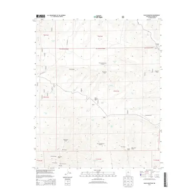 2013 Map of Black Mountain, 2013 Print