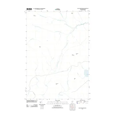 2011 Map of Black Mountain, 2011 Print