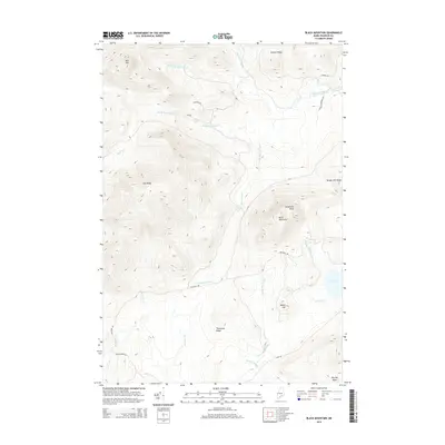 2014 Map of Black Mountain, 2014 Print