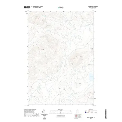 2021 Map of Black Mountain, 2021 Print