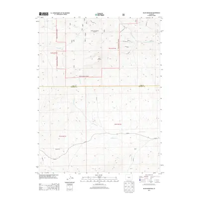 2013 Map of Black Mountain, 2013 Print