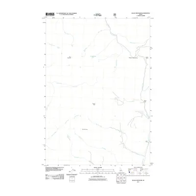 2011 Map of Black Mountain, 2011 Print