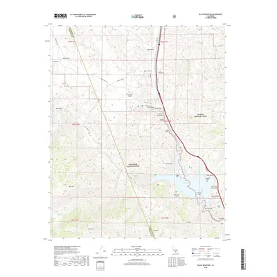 2018 Map of Black Mountain, 2018 Print