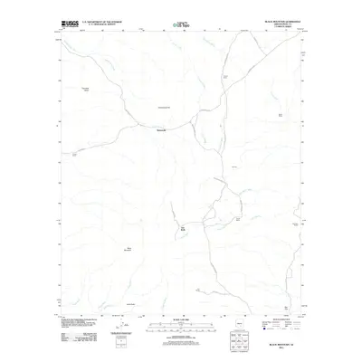 2011 Map of Black Mountain, 2011 Print