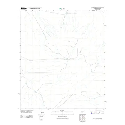 2013 Map of Black Mountains, 2013 Print