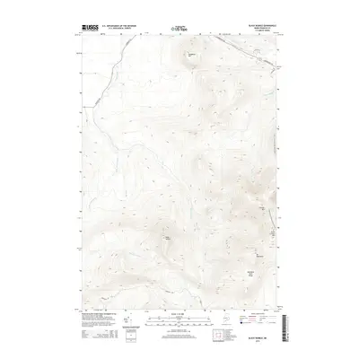 2014 Map of Black Nubble, 2014 Print