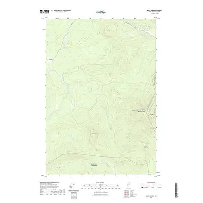 2021 Map of Black Nubble, 2021 Print
