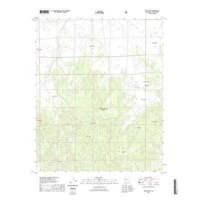 2020 Map of Black Peak, 2020 Print