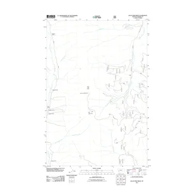 2011 Map of Black Pine Ridge, 2011 Print