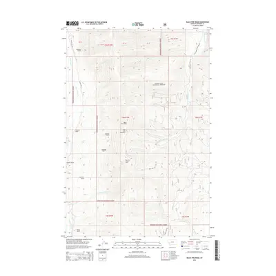 2014 Map of Black Pine Ridge, 2014 Print