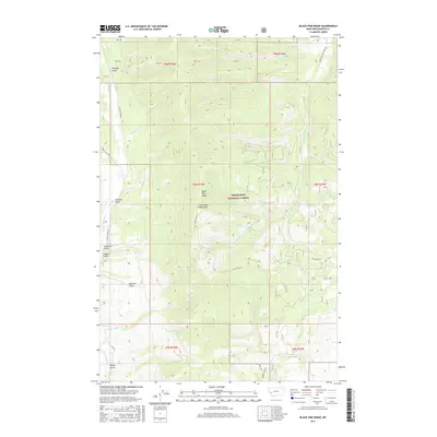 2017 Map of Black Pine Ridge, 2017 Print