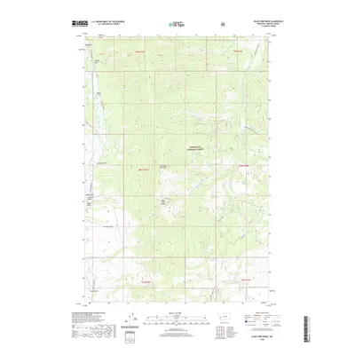 2020 Map of Black Pine Ridge, 2020 Print