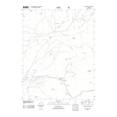 2011 Map of Black Ridge, 2011 Print