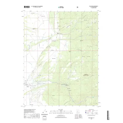 2020 Map of Black Ridge, 2020 Print
