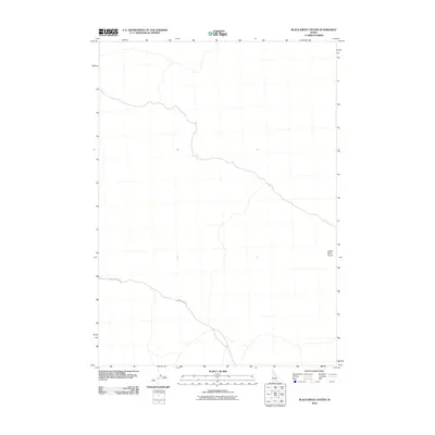 2010 Map of Black Ridge Crater, 2010 Print
