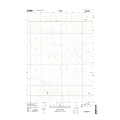 2013 Map of Black Ridge Crater, 2013 Print
