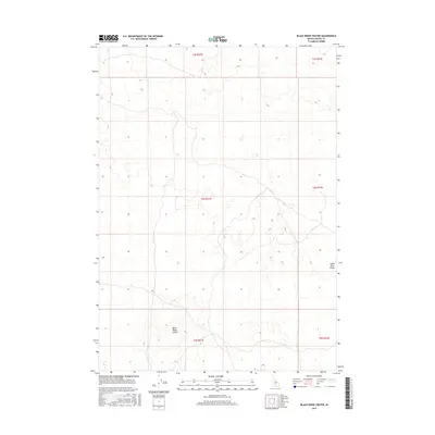 2017 Map of Black Ridge Crater, 2017 Print