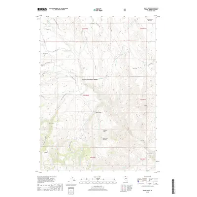 2018 Map of Black Ridge, 2018 Print