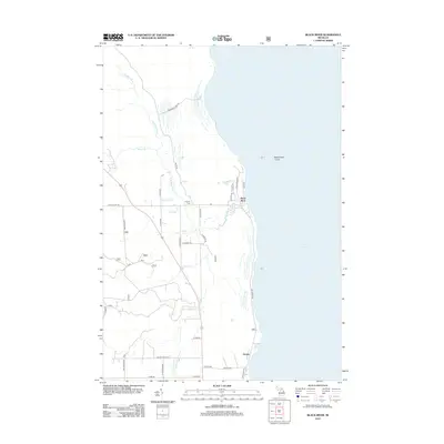 2012 Map of Black River, 2012 Print