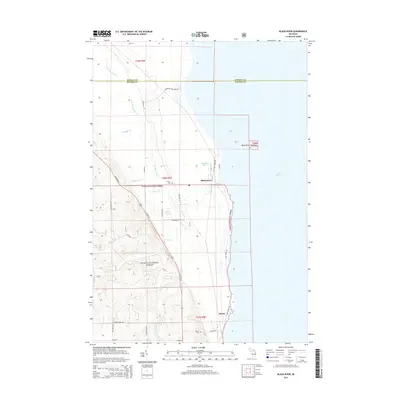 2014 Map of Black River, 2014 Print