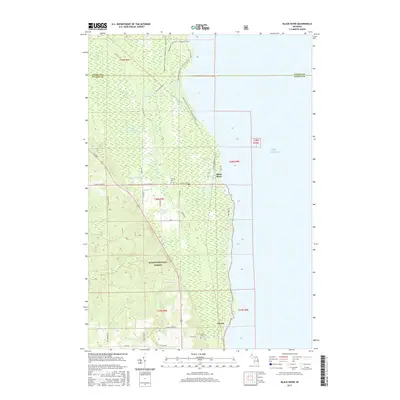 2017 Map of Black River, 2017 Print