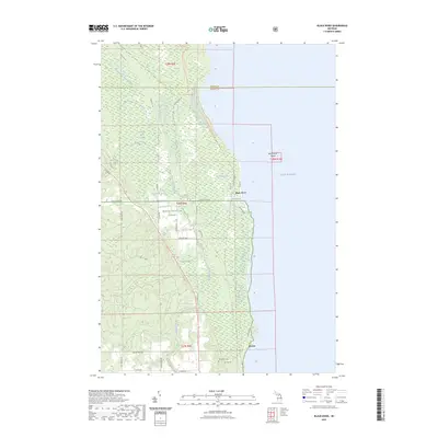 2023 Map of Black River, 2023 Print