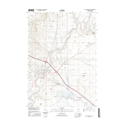 2015 Map of Black River Falls, 2015 Print