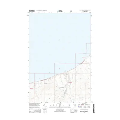 2014 Map of Black River Harbor, 2014 Print