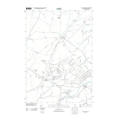 2013 Map of Black River, 2013 Print