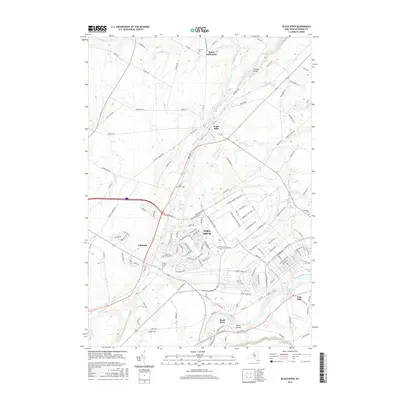 2016 Map of Black River, 2016 Print