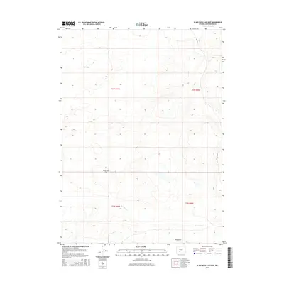 2015 Map of Black Rock Flat East, 2015 Print
