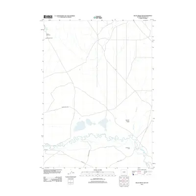 2012 Map of Black Rock Gap, 2012 Print