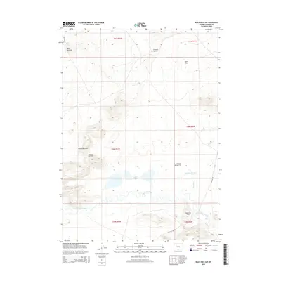 2015 Map of Black Rock Gap, 2015 Print
