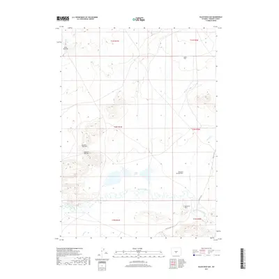 2017 Map of Black Rock Gap, 2017 Print