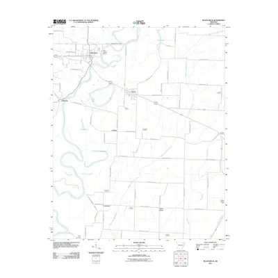 2011 Map of Black Rock, 2011 Print