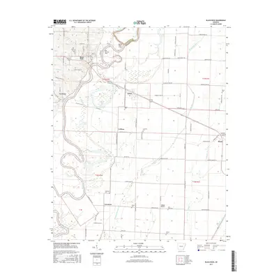 2017 Map of Black Rock, 2017 Print