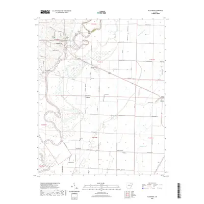 2020 Map of Black Rock, 2020 Print
