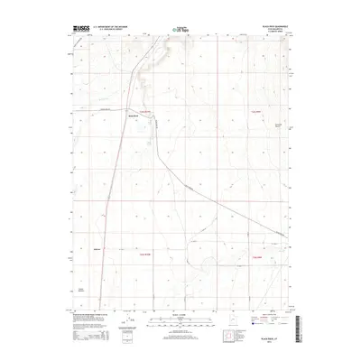 2014 Map of Black Rock, 2014 Print
