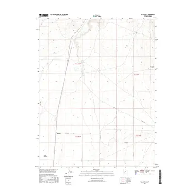 2017 Map of Black Rock, 2017 Print