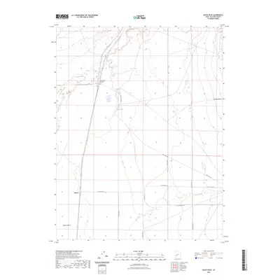 2023 Map of Black Rock, 2023 Print