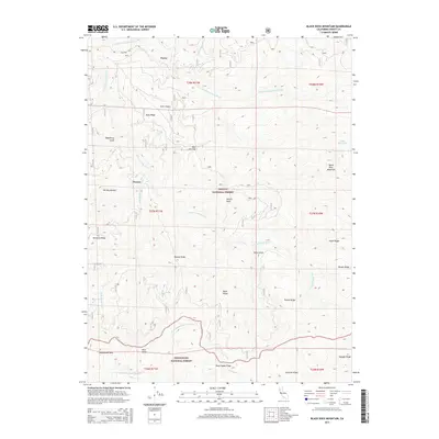 2015 Map of Black Rock Mountain, 2015 Print