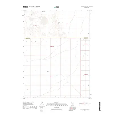 2018 Map of Black Rock Point East, 2018 Print