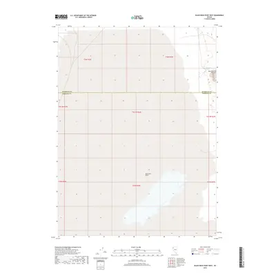 2018 Map of Black Rock Point West, 2018 Print